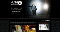 Desktop Screenshot of hushmusicgroup.com